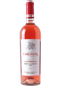 Moldova wine Carlevana Merlot & Rara Neagra Rose  モルドバワイン カルレヴァーナ 