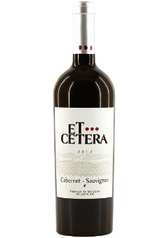 Et Cetera PreEt Cetera Cabernet Sauvignon 2013 モルドバワイン エ・チェテラ  カベルネ・ソーヴィニョン 2013