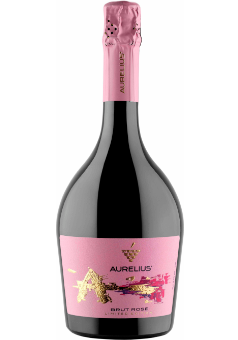 Aurelius Rose Brut sparkling wine モルドバワイン