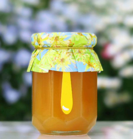NATURAL RAW LINDEN HONEY モルドバボダイジュ蜂蜜 非加熱　無添加 生蜂蜜