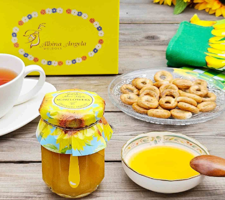 Sunflowers honey Moldova 非加熱 モルドバ産 ヒマワリ蜂蜜　生ヒマワリはちみつ